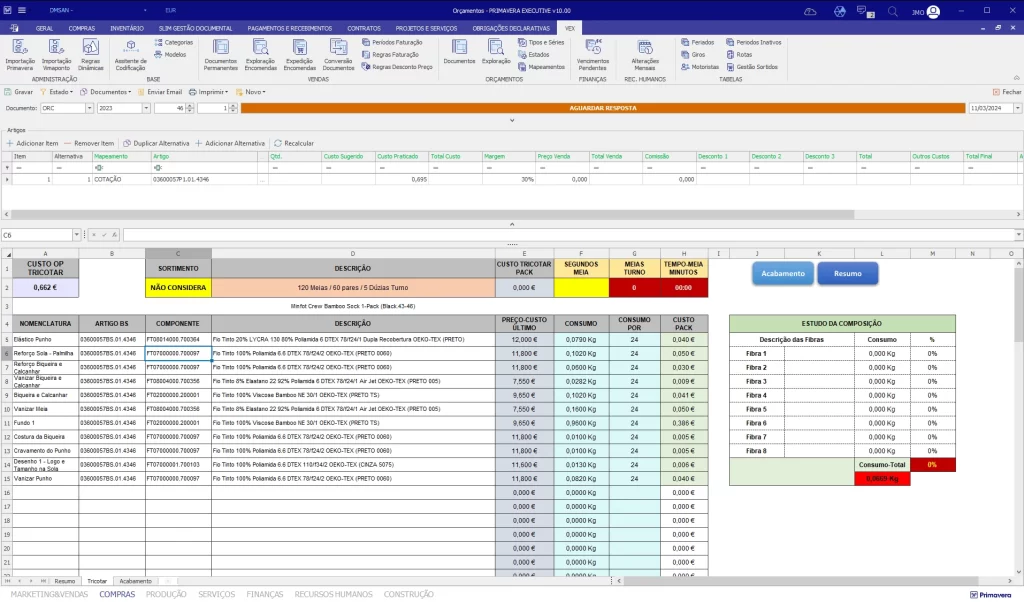 orcamentos excel v10